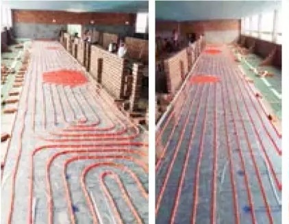 豬場(chǎng)空氣源熱泵地暖回型管的鋪管方式 豬場(chǎng)空氣源熱泵地暖回型管的鋪管方式